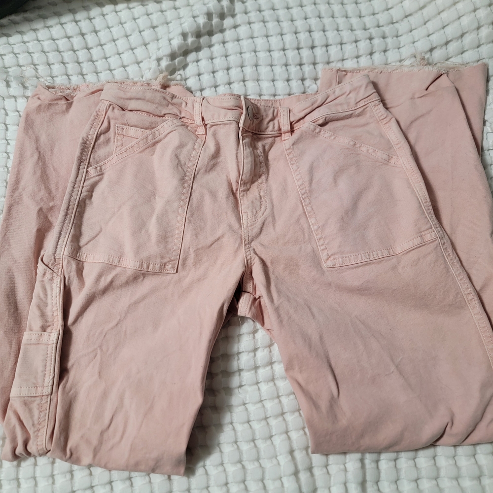 Pink Cargo Pants